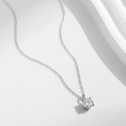 Collar Moissanite D Color VVS1: Colgante de Diamantes de Alta Calidad