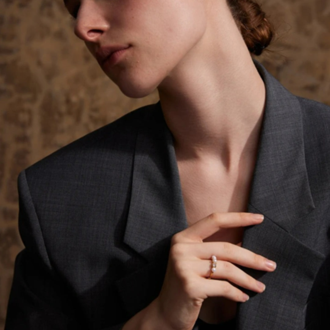 Anillo Elegante LunaPerla