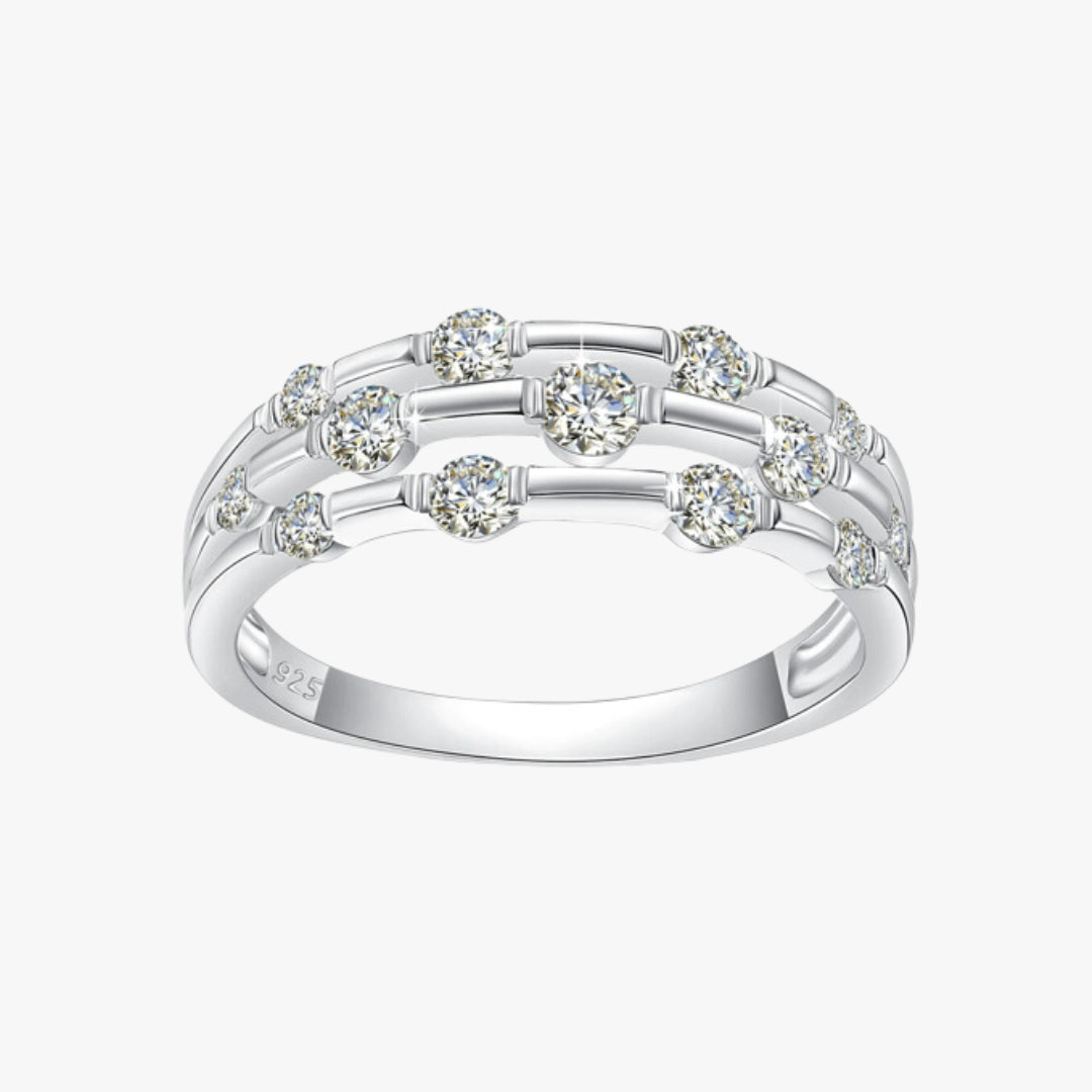 Anillo Moissanite Glamour