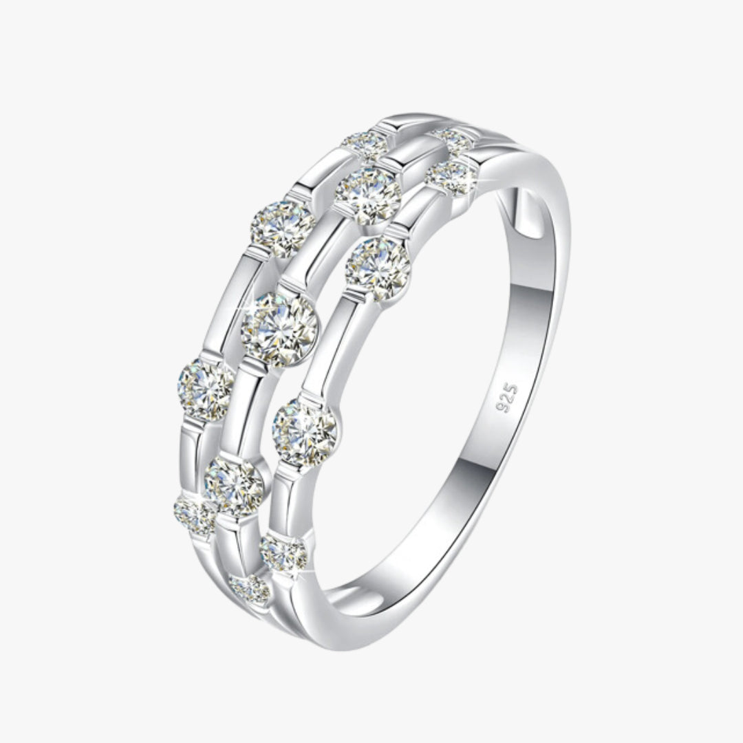 Anillo Moissanite Glamour