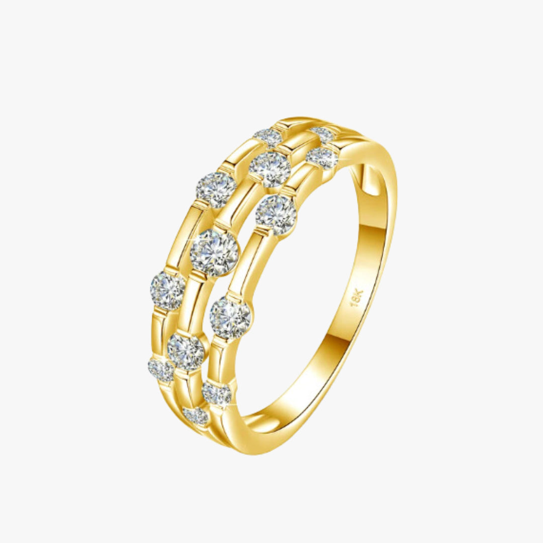 Anillo Moissanite Glamour