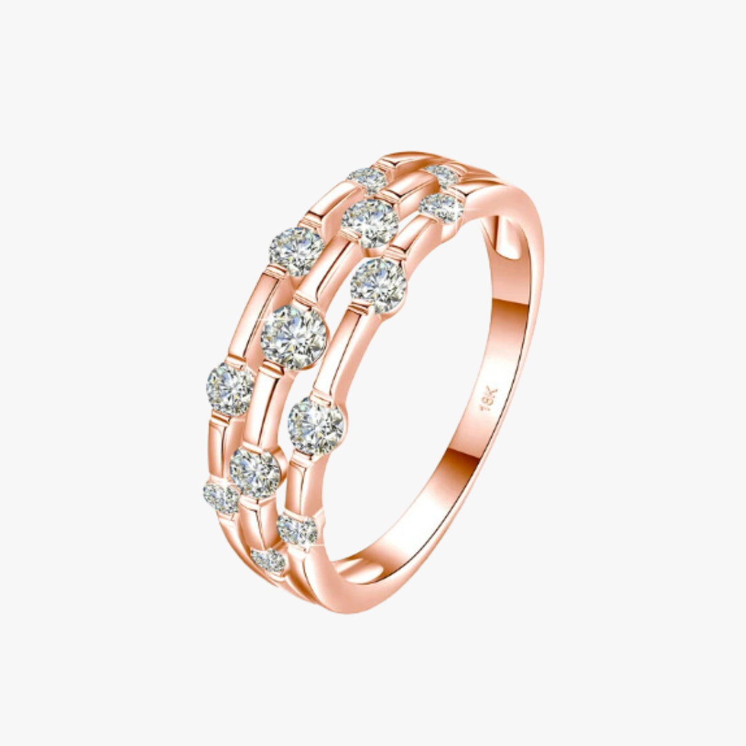 Anillo Moissanite Glamour