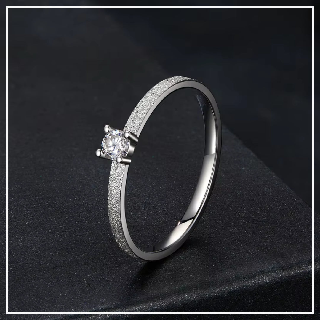 anillo solitario, anillo moissanite, anillo compromiso, joyas de boda, anillo plata 925