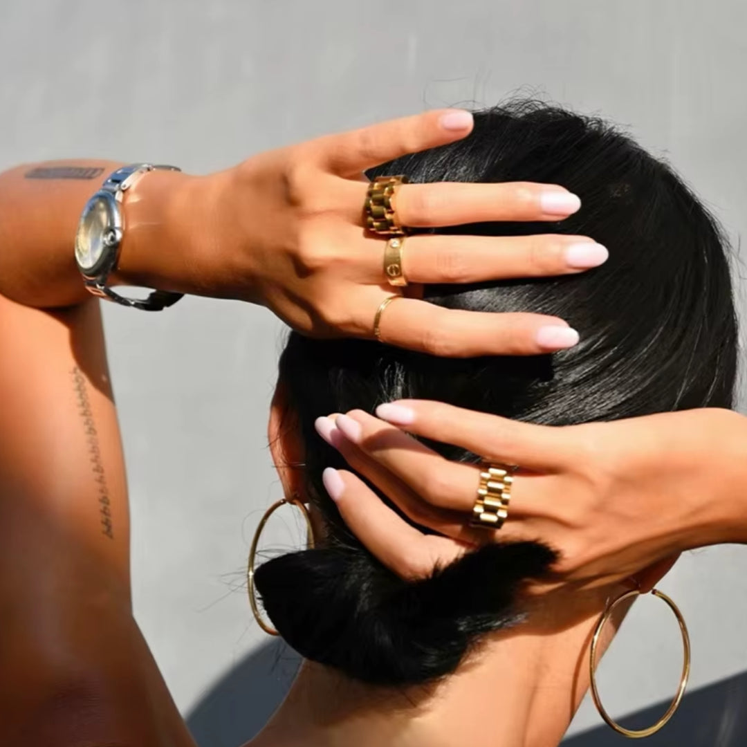 Golden Chain Ring