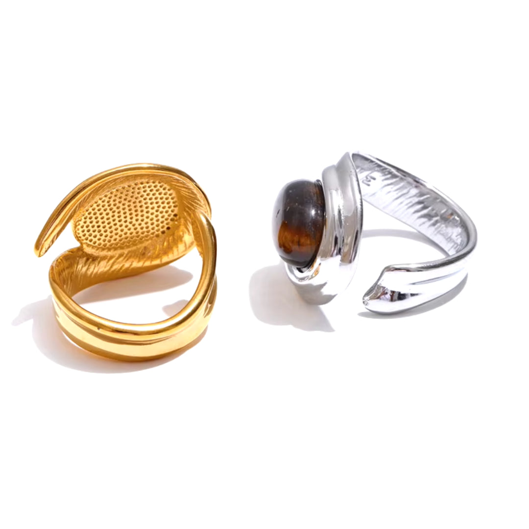 Anillo de piedra natural geométrico en oro y plata, Anillo moderno con ojo de tigre y diseño geométrico, Accesorios de moda resistentes al agua para mujer
https://lenorajewelry.com/anillo-geometrico-piedra-natural-oro-plata