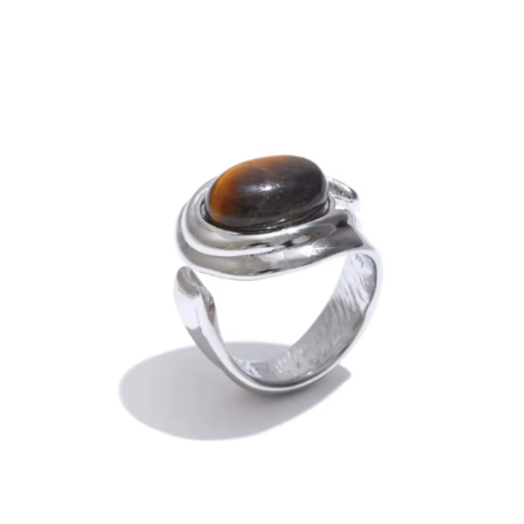 Anillo de piedra natural geométrico en oro y plata, Anillo moderno con ojo de tigre y diseño geométrico, Accesorios de moda resistentes al agua para mujer
https://lenorajewelry.com/anillo-geometrico-piedra-natural-oro-plata