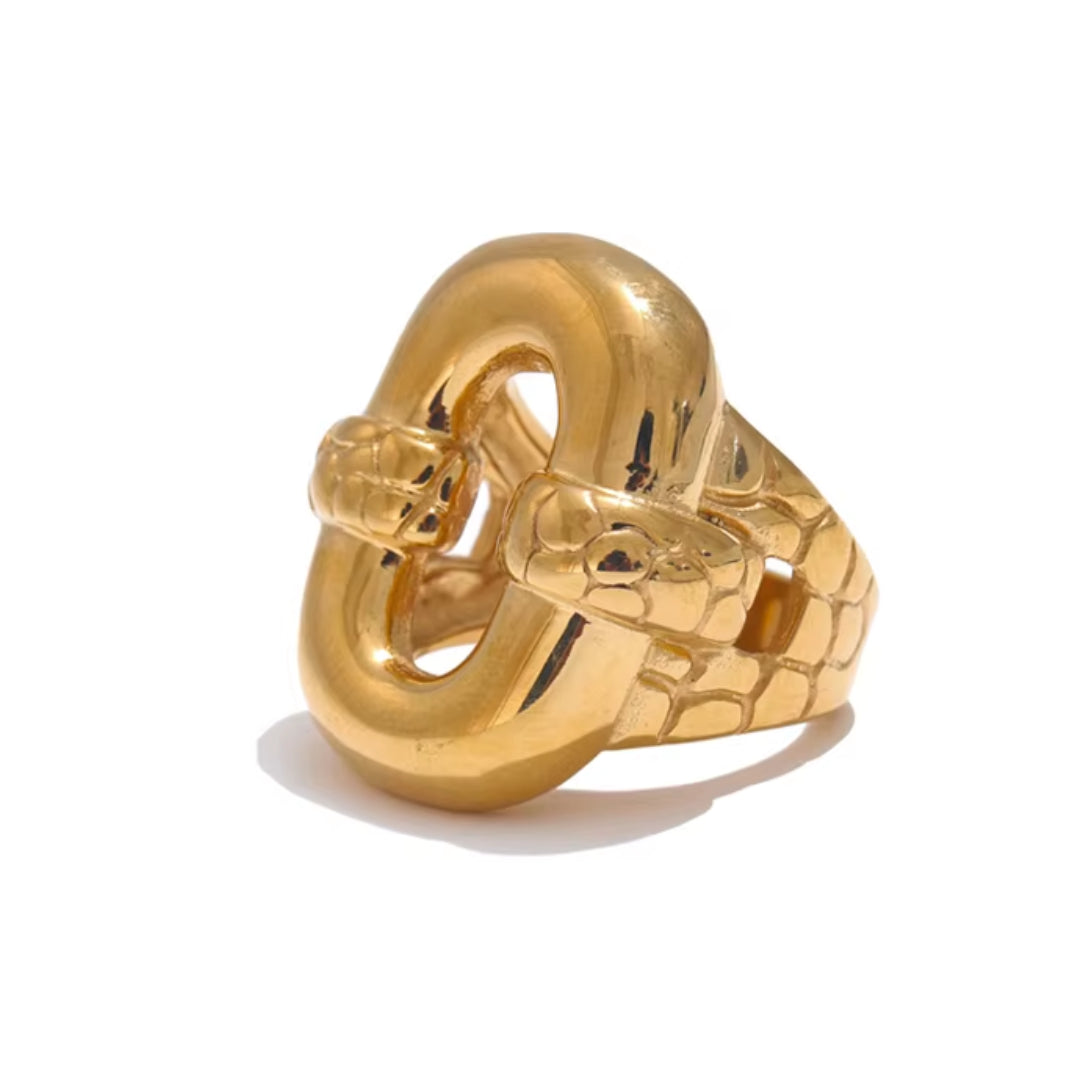 Bold Essence Geometric Ring