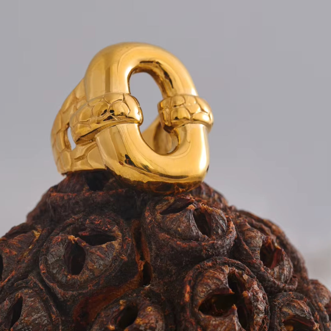 Bold Essence Geometric Ring