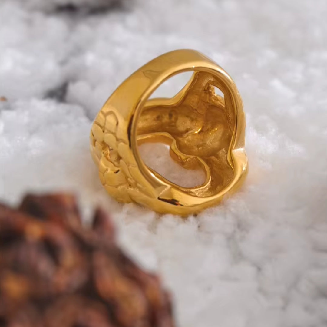 Bold Essence Geometric Ring