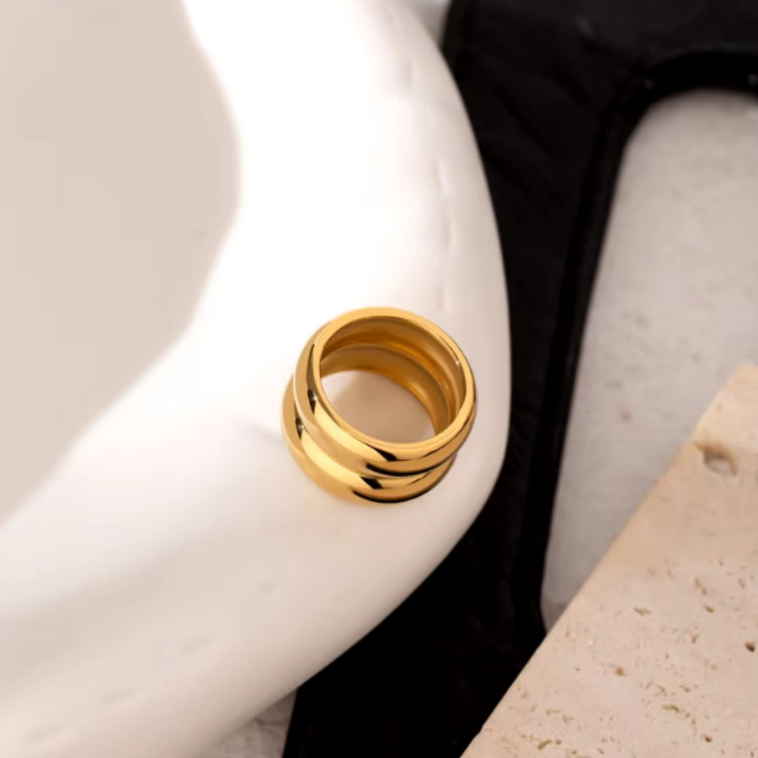 Textured Western Ring