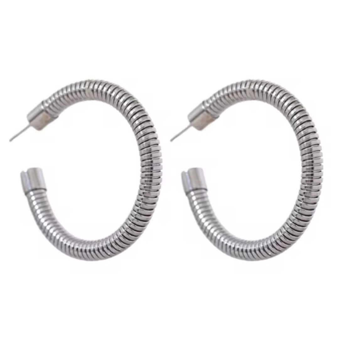 aros dorados, acero inoxidable, circonia cúbica, joyería minimalista, pendientes grandes, aros de moda, accesorios para mujeres, aros geométricos, joyas resistentes al agua