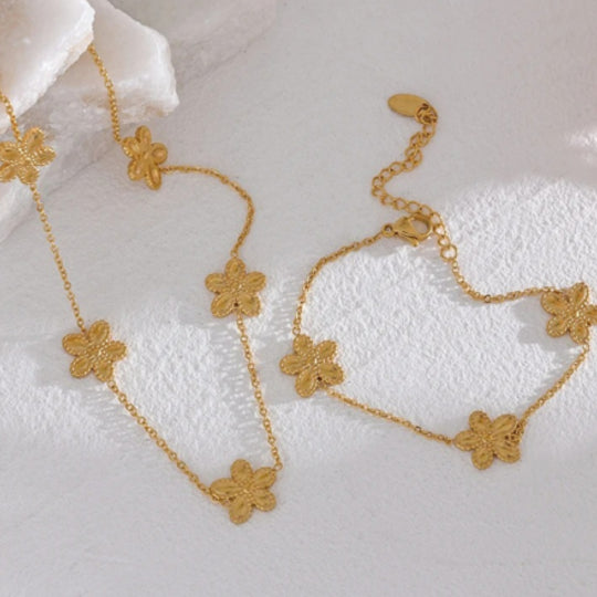 Set BloomShine Joyería Floral