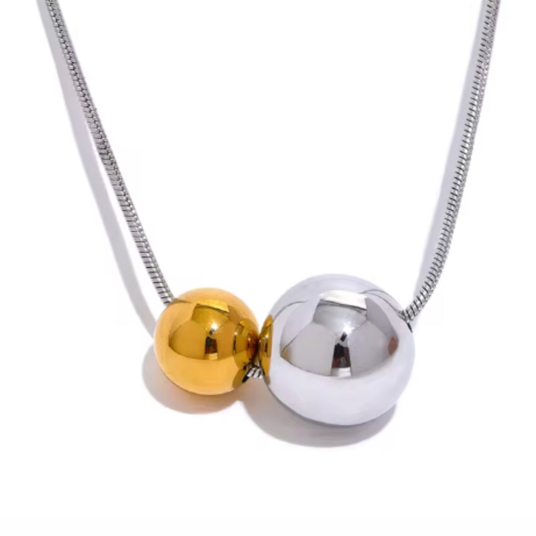 collar de acero inoxidable, collar con colgante para mujeres, joyería dorada, collar impermeable, collar moderno, joyería de moda, collar baño de oro, collar elegante para mujer, collares ligeros, accesorios de moda