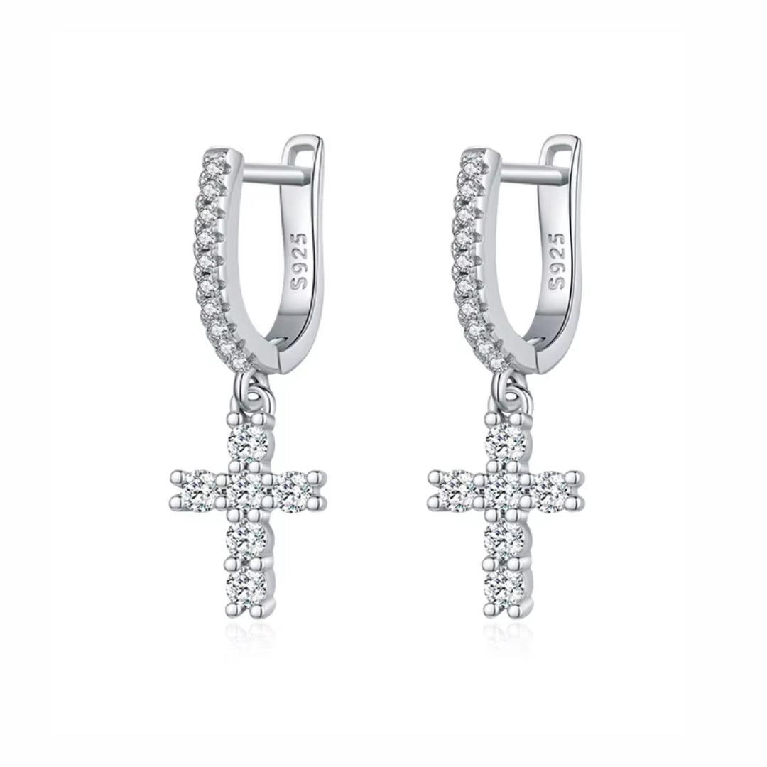 aretes de moissanita, plata 925, joyería de lujo, Lumina Éterna, aros brillantes, moissanita color D, regalos para mujer, joyas ajustables, certificación GRA