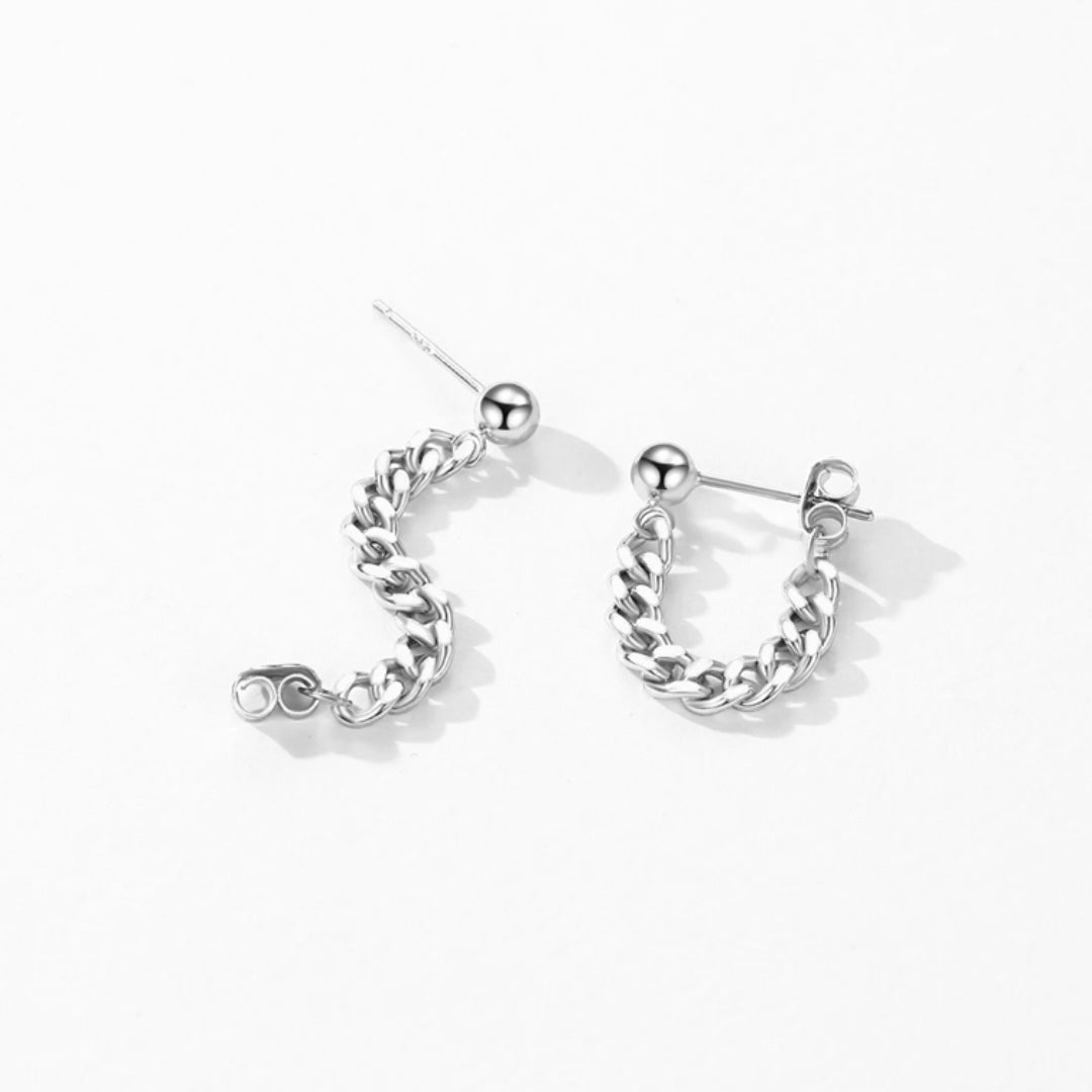 pendientes brillantes, pendientes de alta calidad, pendientes con cadenas, pendientes de moda, joyería elegante, pendientes para mujeres