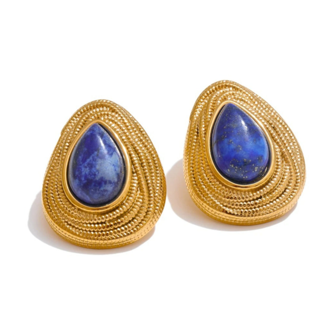Pendientes geométricos vintage con PVD dorado – lenorajewelry.com/pendientes-mystique-aurea
colgantes de piedra natural, colgantes vintage, joyas geométricas, colgantes de oro, joyas modernas, joyas LENORA, regalo elegante para mujer