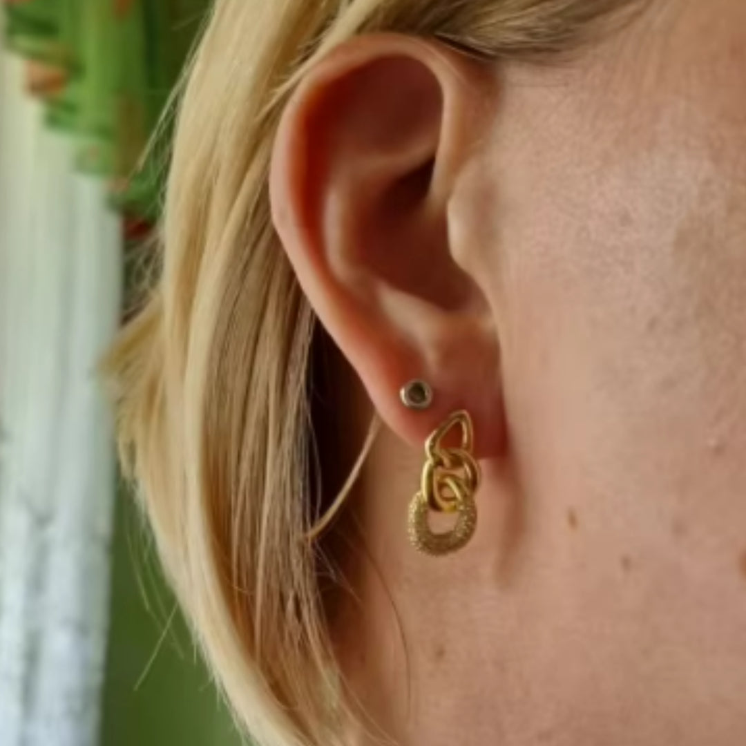 pendientes de cadena, pendientes bañados en oro, pendientes con zircón, pendientes de plata 925, pendientes hipoalergénicos, pendientes de fiesta, joyería de lujo, pendientes de regalo