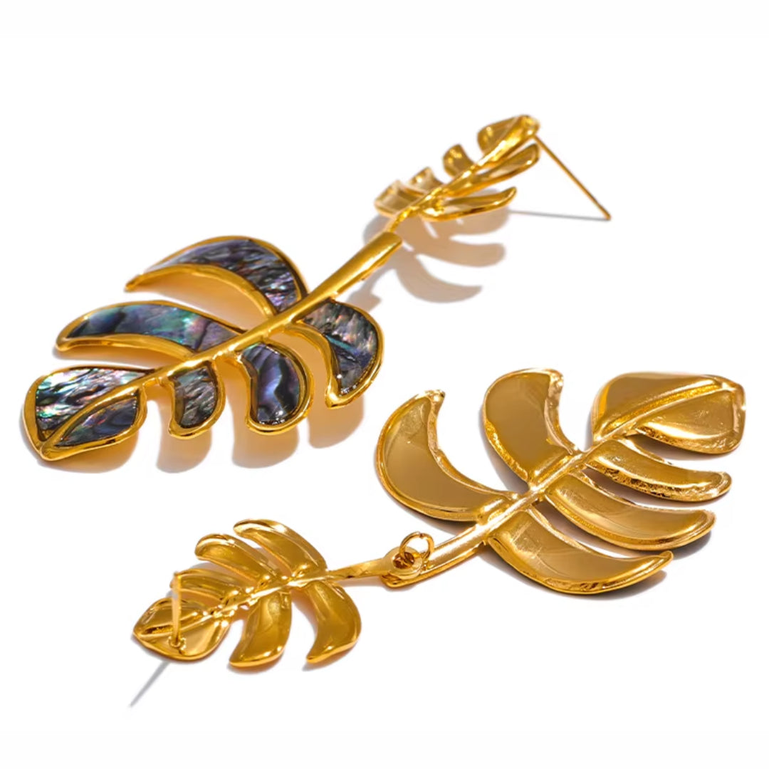 Pendientes de hoja dorada de acero inoxidable con baño de oro 18K
https://lenorajewelry.com/pendientes-hoja-dorada-acero-inoxidable-18k-verano