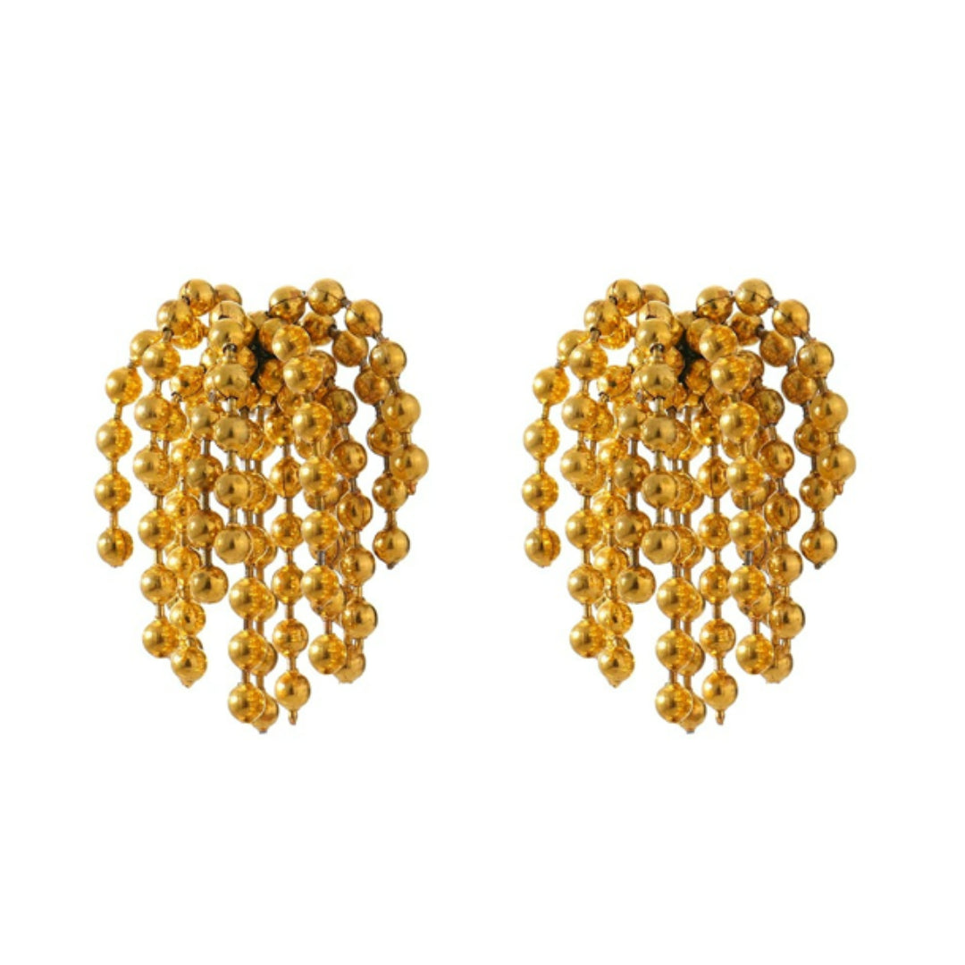 Pendientes geométricos dorados chapados en oro de 18K, inspirados en fuegos artificiales. Elegancia y resistencia al agua en un diseño único.
https://lenorajewelry.com/pendientes-luz-radiante-18k