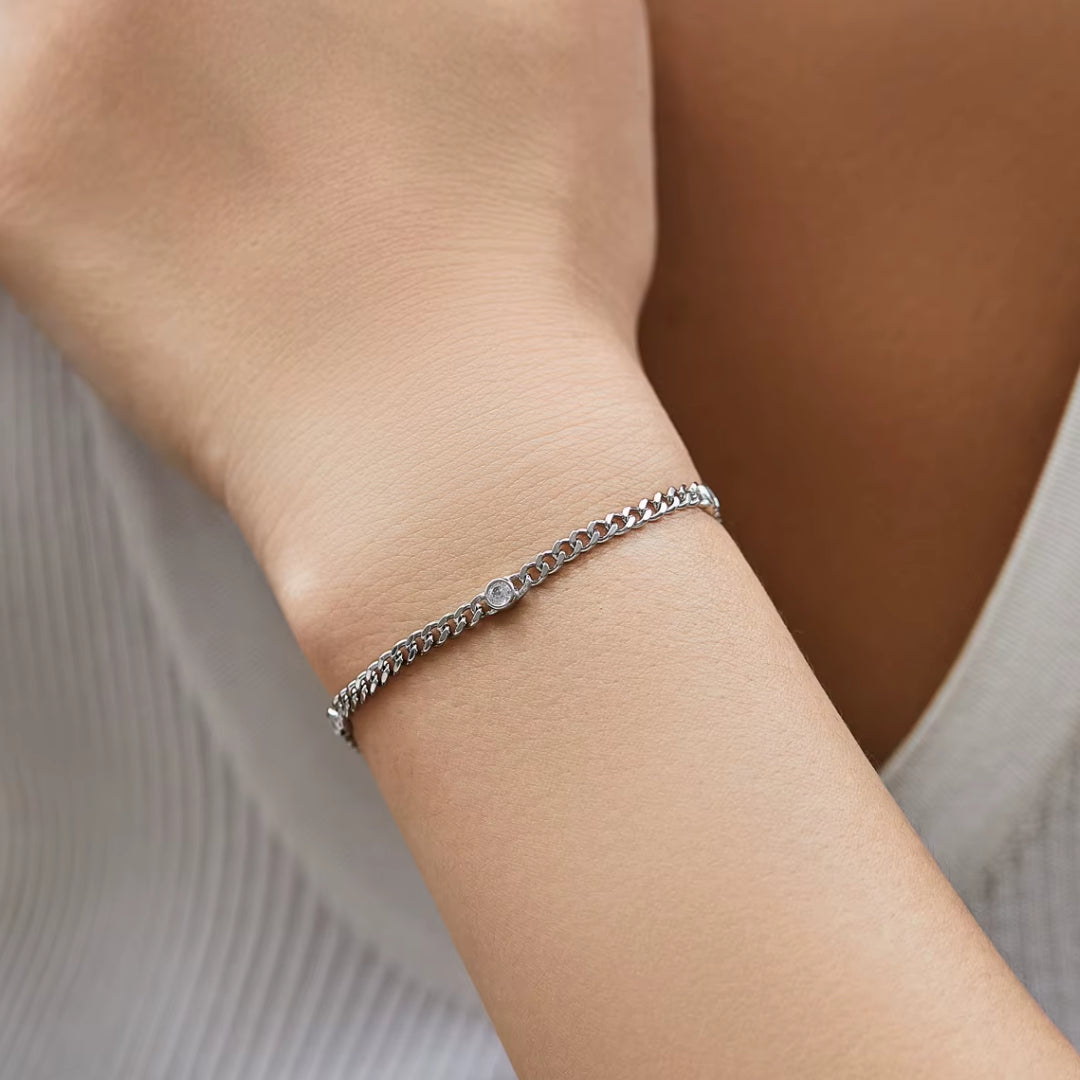 moissanite, oro banhado, pulsera ajustable, prata esterlina 925, joyería fina, regalo de lujo, diamante de laboratorio, claridad VVS1