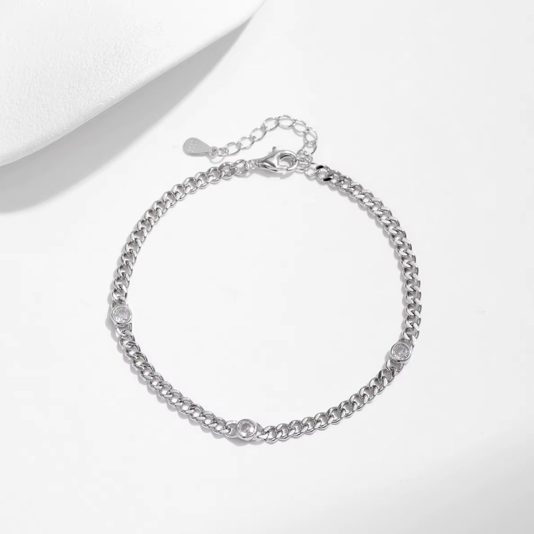 moissanite, oro banhado, pulsera ajustable, prata esterlina 925, joyería fina, regalo de lujo, diamante de laboratorio, claridad VVS1