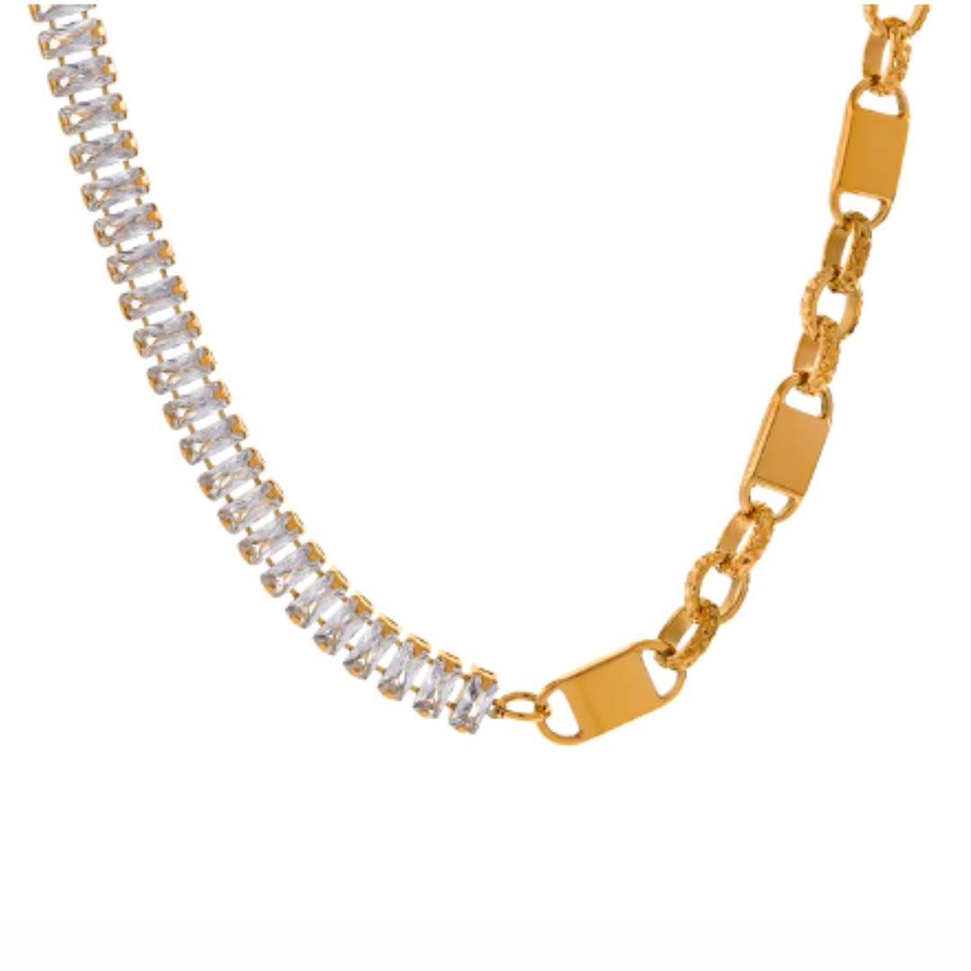 Conjunto de Lujo con Zirconias Cúbicas y Acabado Brillante