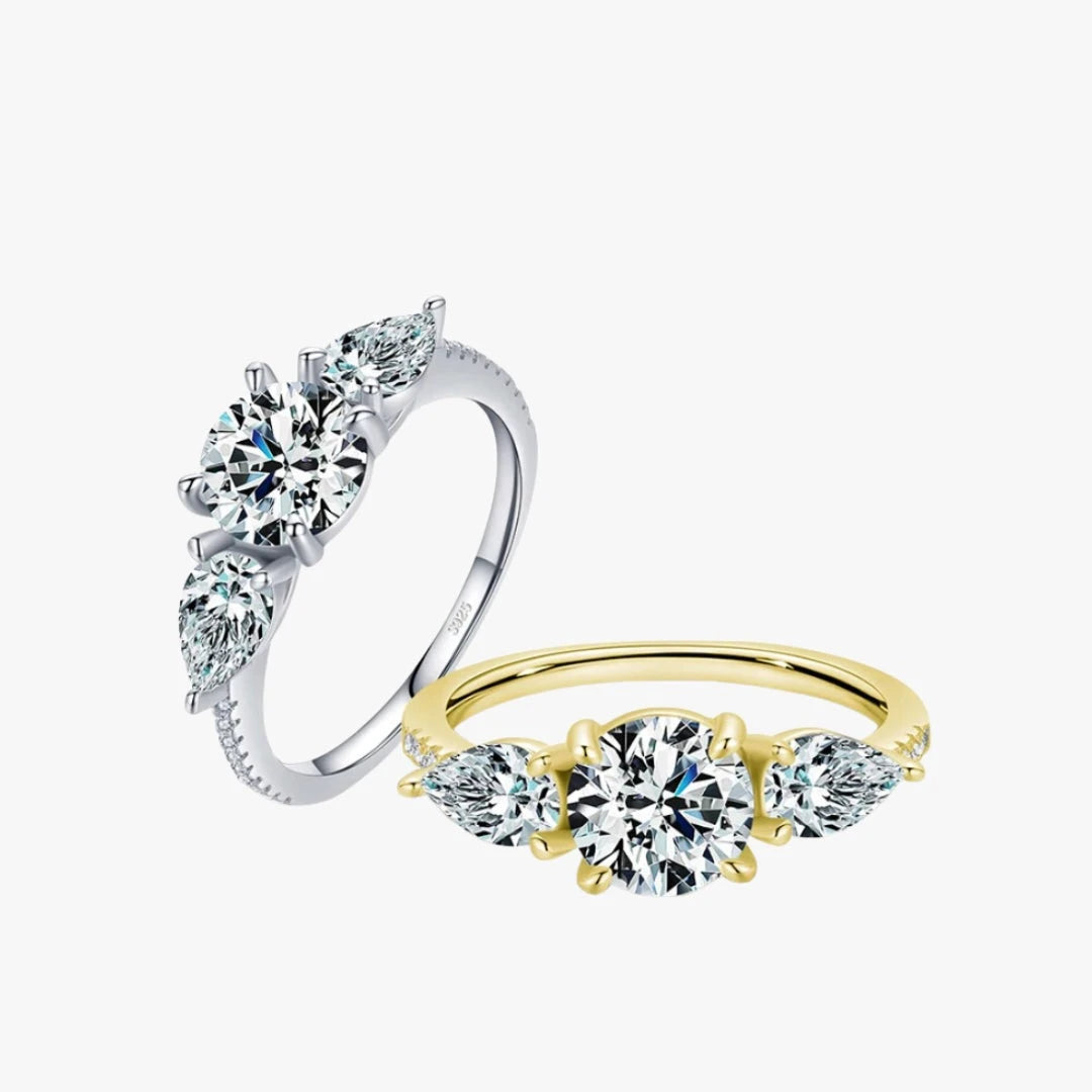 anillo clásico de boda corazones y circonias, anillo de boda con diez corazones y circonias, anillo de boda clásico corazones, anillo con corazones y circonias boda, anillo de boda clásico con circonias