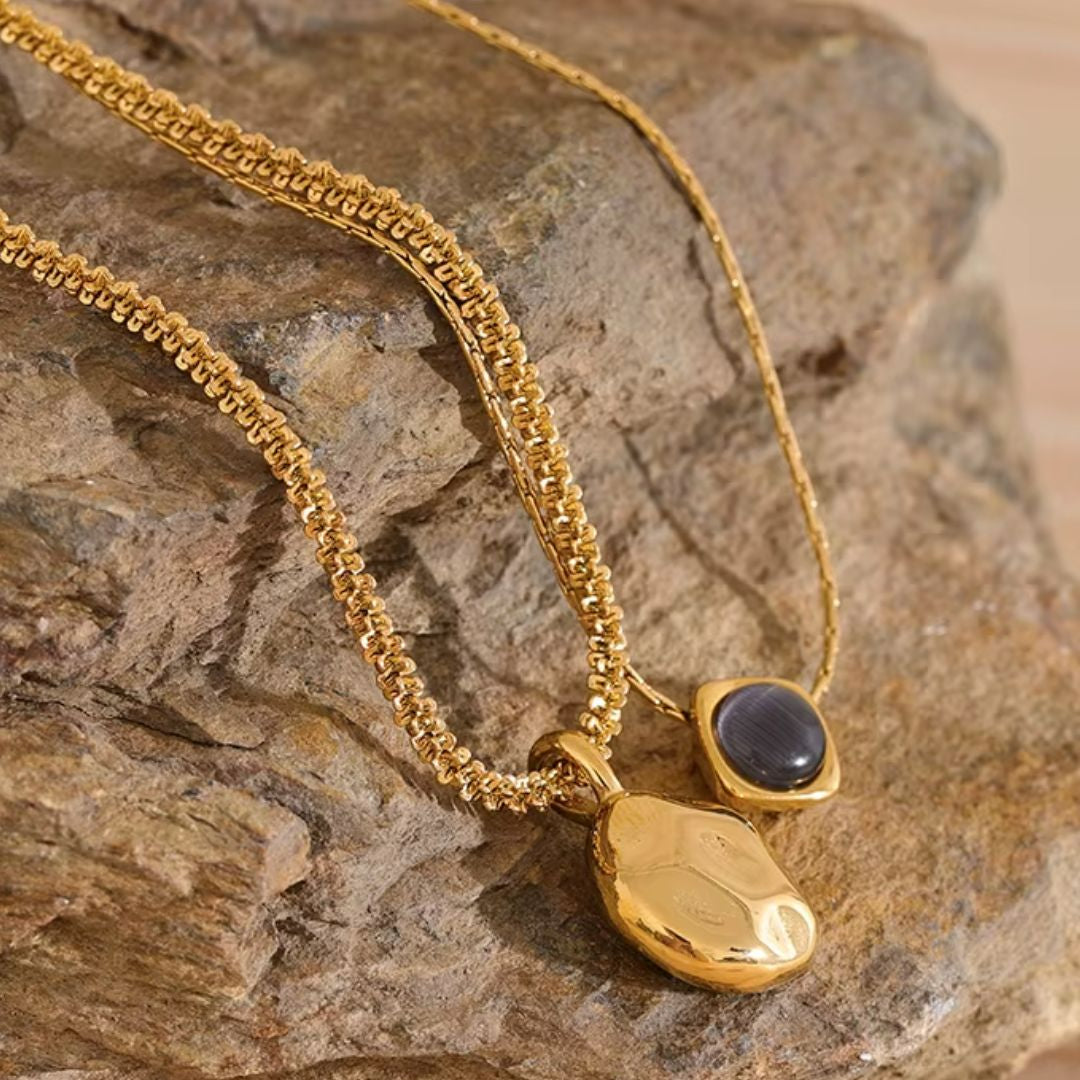 collar de dos capas, joyas modernas, colgante geométrico, piedra natural, acero inoxidable, baño de oro, accesorios elegantes, joyas de moda

https://lenorajewelry.com/collar-geometrico-doble-piedra-natural