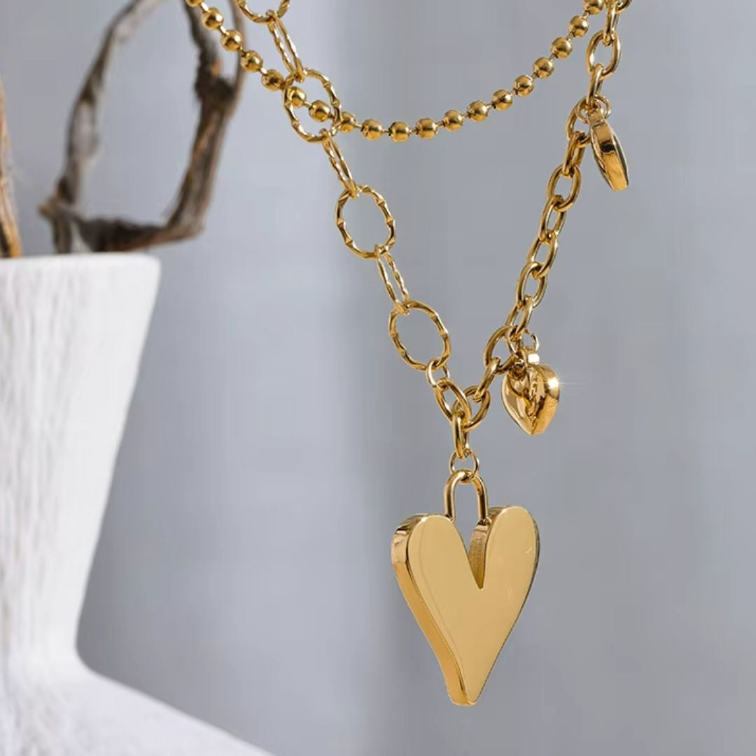 collar doble, joyas modernas, collar geométrico, acero inoxidable, chapado en oro, joyas impermeables, accesorios elegantes, joyas para mujer, collares en capas.

https://lenorajewelry.com/collar-doble-capas-dorado