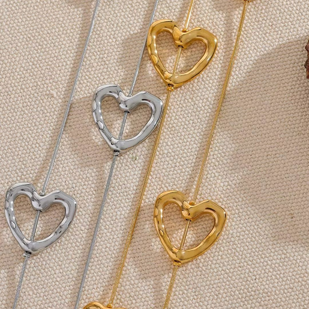 Gala Golden Heart Necklace
