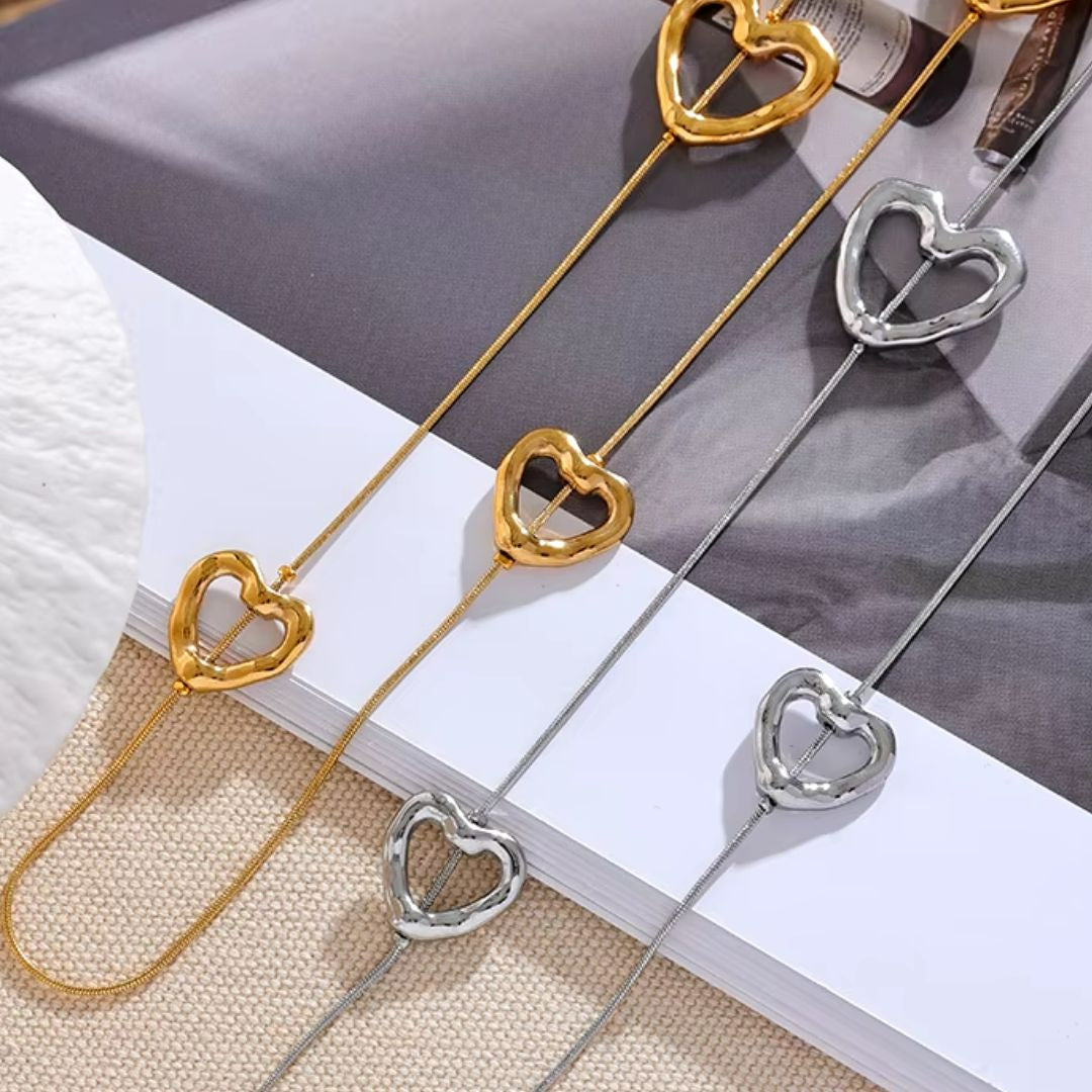 Gala Golden Heart Necklace