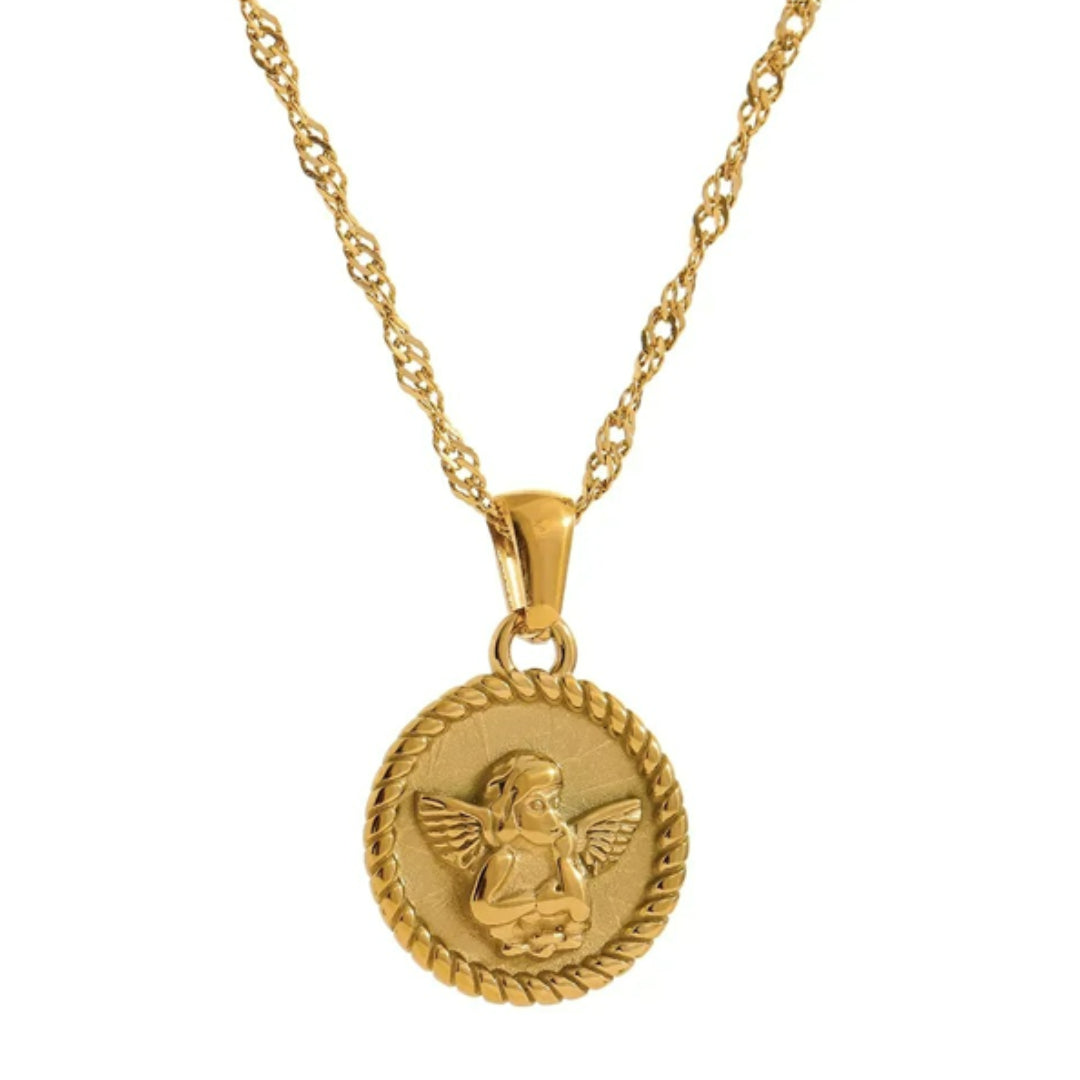 collar, joyas, oro 18K, acero inoxidable, regalo, mujeres, accesorios, moda