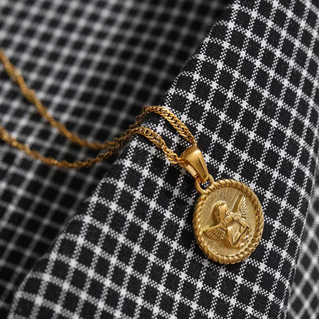 collar, joyas, oro 18K, acero inoxidable, regalo, mujeres, accesorios, moda